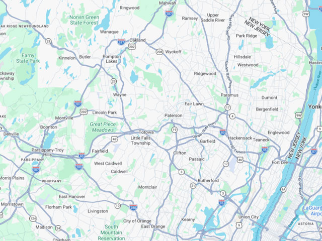 Service Area Map