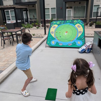 Battle Golf Chipping Game