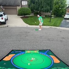 Battle golf chipping game northern nj