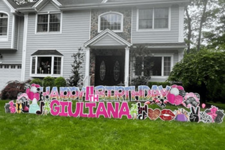 Birthday Lawn Sign Rental