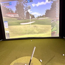 Mobile indoor outdoor golf simulator rental northern nj