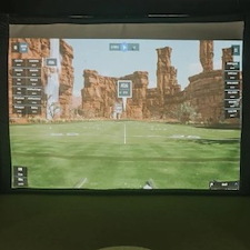 Mobile indoor outdoor golf simulator rental northern nj