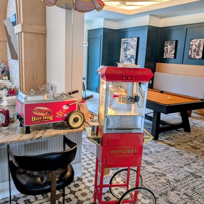 Table Top Hot Dog Cart Stand Rental